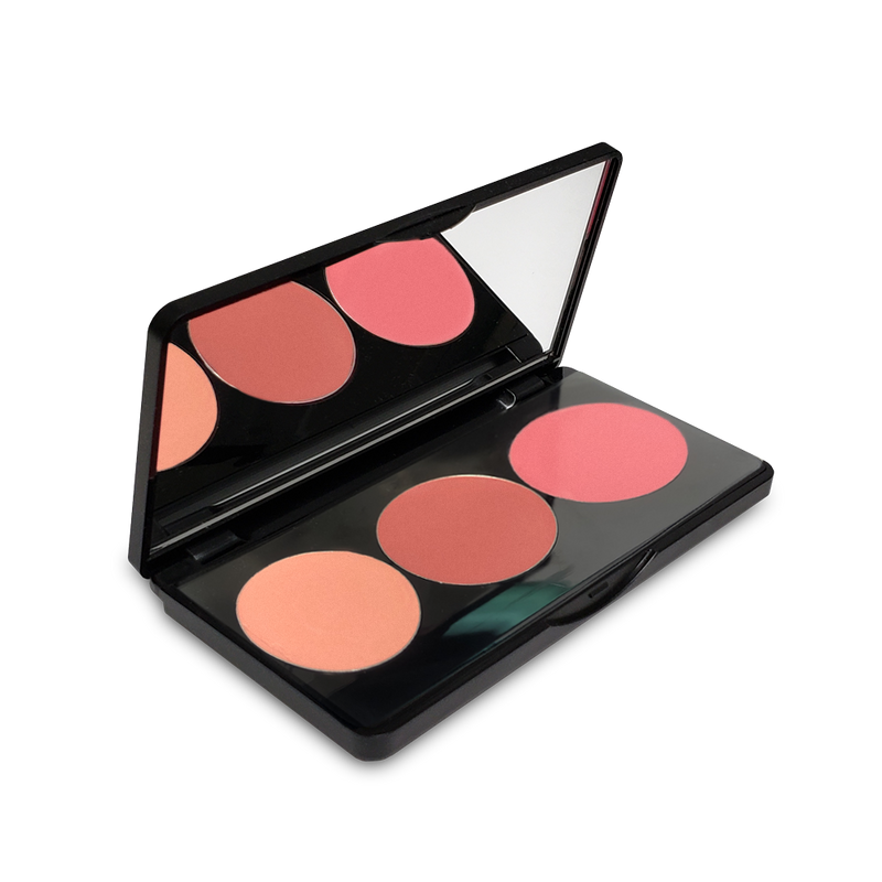 Caldra Cream Blush Palette — Cool Breeze